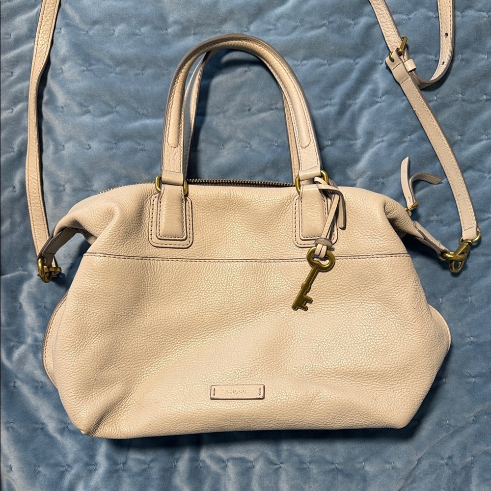 Fossil Grey Crossbody Bag